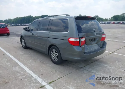 2007 Honda Odyssey Ex-L from USA, damaged, VIN 5FNRL38677B409505